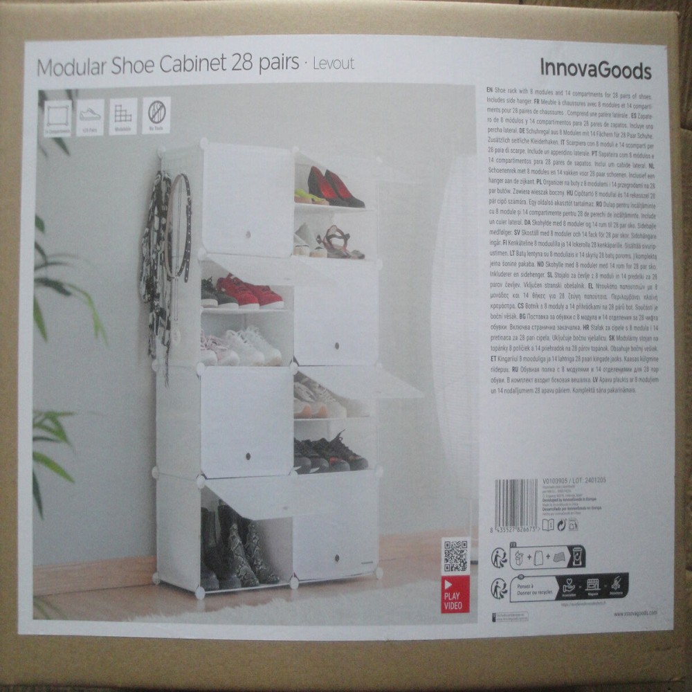 Pantofar InnovaGoods Alb Metal Plastic (Recondiționate B)