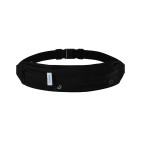 Waterfly Riñonera Sport 3.0 Neagră Unisex Licra 1L cu Reflectoare și Ieșire Căști