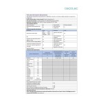 Mini frigider Cecotec Bolero CoolMarket BC SD 47 Negru 44 L (Recondiționate C)