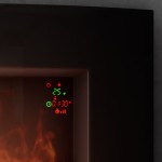 Șemineu electric decorativ de perete Cecotec Warm 2200 Curved Flames (Recondiționate A)