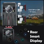 Smartphone Cubot KING KONG 11 16 GB RAM 256 GB Negru (Recondiționate D)