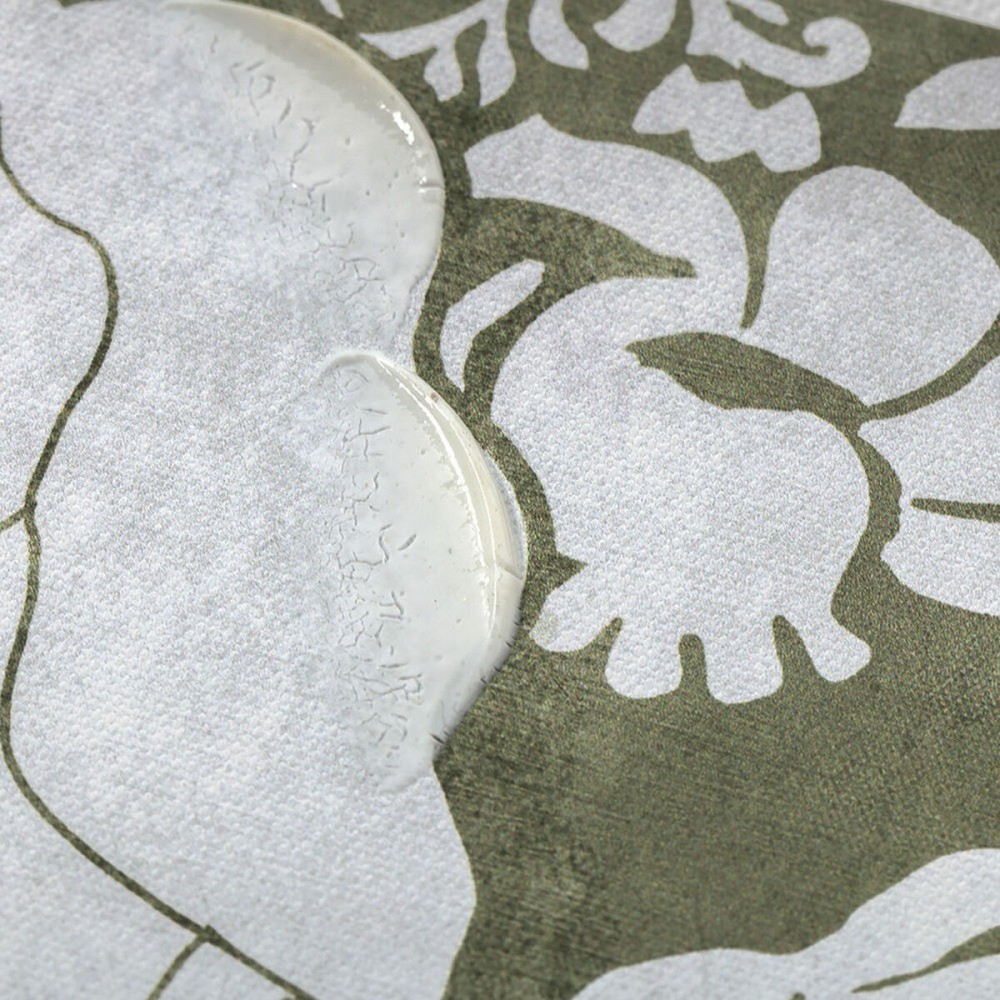 Pânză DKD Home Decor Lemn Floral (2 Unități) (Recondiționate D)