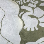 Pânză DKD Home Decor Lemn Floral (2 Unități) (Recondiționate D)