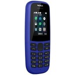 Telefon Mobil Nokia 105 Albastru (Recondiționate B)