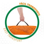 Poartă de Fotbal Aktive Alb (Recondiționate A)