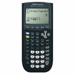 Calculator științific Texas Instruments TI 82 Negru (Recondiționate A)