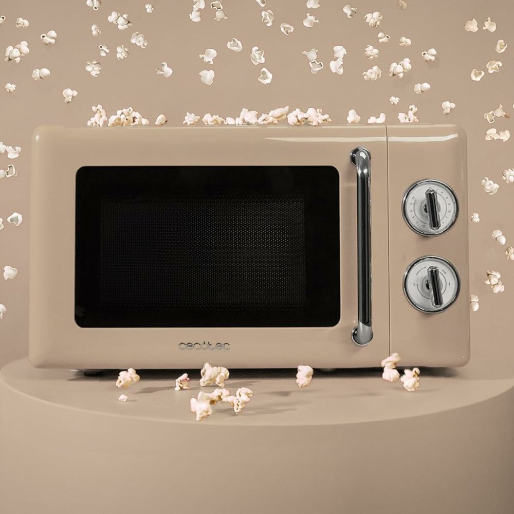 Cuptorul cu Microunde Cecotec Proclean 3010 Retro Bej 700 W 20 L (Recondiționate A)
