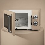 Cuptorul cu Microunde Cecotec Proclean 3010 Retro Bej 700 W 20 L (Recondiționate A)