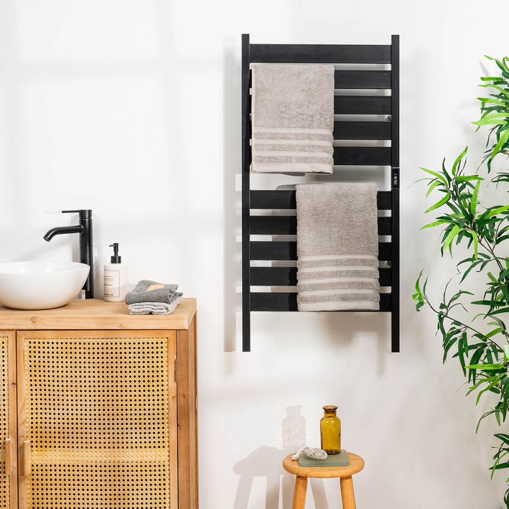 Suport electric pentru prosoape cu picior sau de perete Towarall InnovaGoods Plastic Oțel carbon 10 Bare (Recondiționate A)