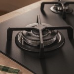 Plită pe gaz Cecotec Bolero Squad G 3400S 3 arzătoare 6200W Nano Glass fontă neagră