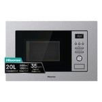 Cuptor cu microunde cu Grill Hisense BIM320G41X Oțel 800 W 1000 W 20 L (Recondiționate A)