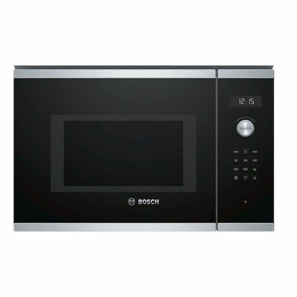 Cuptor cu microunde cu Grill BOSCH BEL554MS0 Alb Argintiu 900 W 25 L (Recondiționate D)