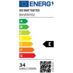 Ventilator de Tavan cu Lumină KSIX Mistral Alb (Recondiționate D)