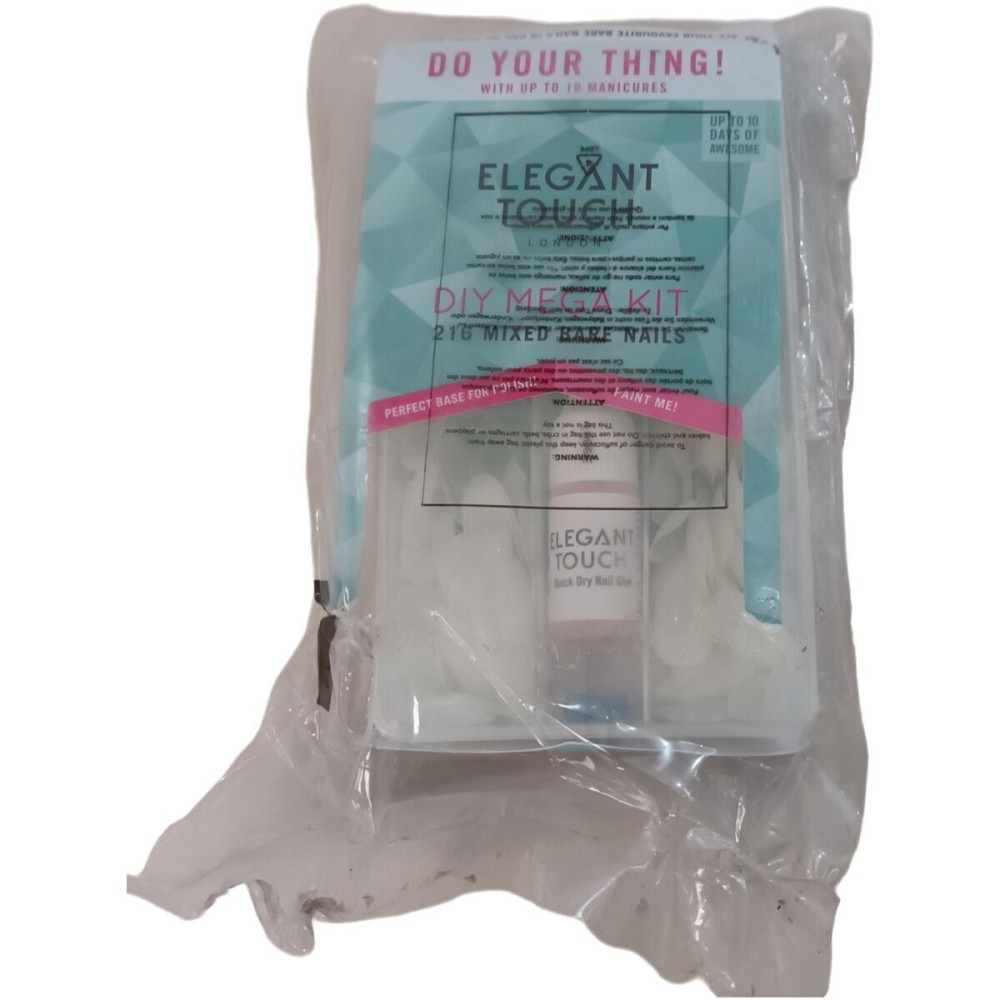 Unghii false Elegant Touch 216 uds