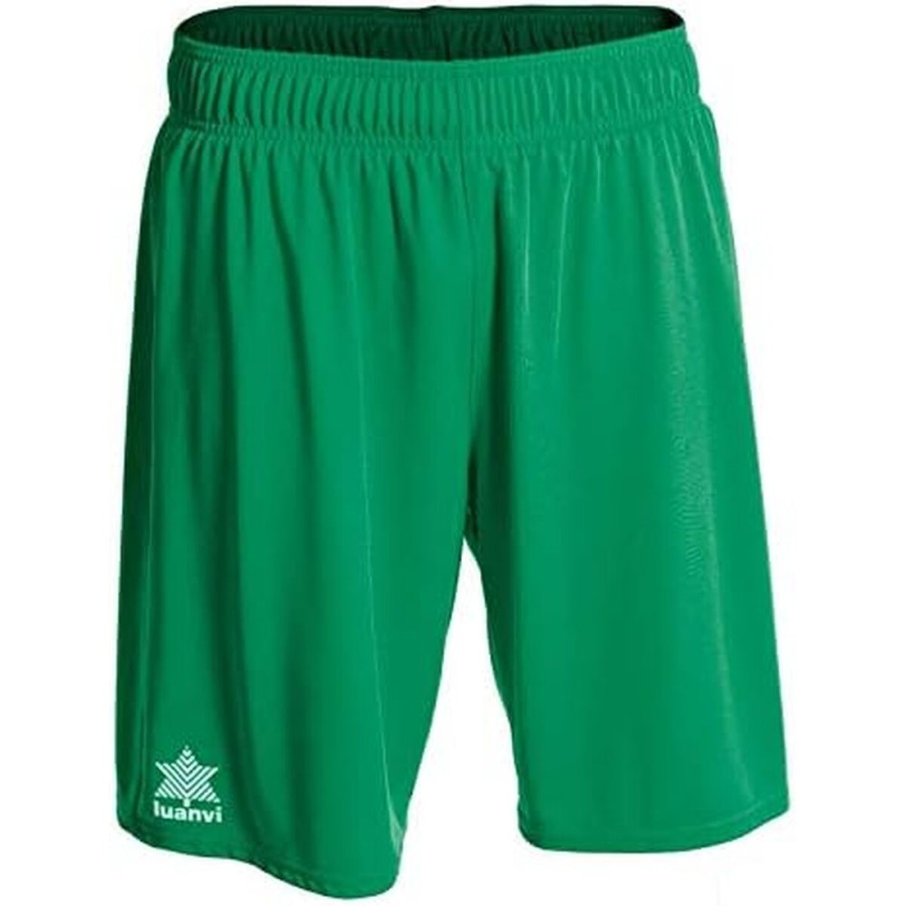 Pantaloni Scurți Sport pentru Bărbați Luanvi BERMUDA POL Verde