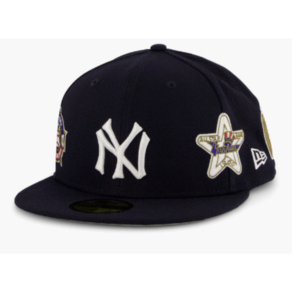 Șapcă Sport New Era COOPS MULTI PATCH 59FIFTY NEYYAN Albastru 7