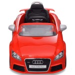 vidaXL Mașinuță pentru copii Audi TT RS, cu telecomandă, roșu vidaXL Mașinuță pentru copii Audi TT RS, cu telecomandă, roșu