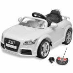 vidaXL Mașinuță pentru copii Audi TT RS, cu telecomandă, roșu vidaXL Mașinuță pentru copii Audi TT RS, cu telecomandă, roșu