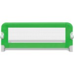 vidaXL Balustradă de siguranță pentru pat de copil, verde, 102x42 cm