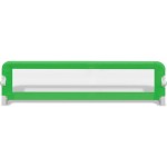 vidaXL Balustradă de siguranță pentru pat de copil, verde, 150x42 cm