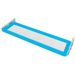 vidaXL Balustradă de siguranță pentru pat copil, albastru, 150x42 cm