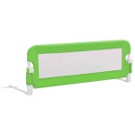 vidaXL Balustradă de protecție pat copii, verde, 120x42 cm, poliester