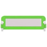 vidaXL Balustradă de protecție pat copii, verde, 120x42 cm, poliester