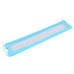 vidaXL Balustradă de protecție pat copii albastru 180x42 cm poliester vidaXL Balustradă de protecție pat copii albastru 180x42 cm poliester