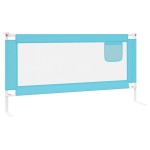 vidaXL Balustradă de protecție pat copii, albastru, 180x25 cm, textil vidaXL Balustradă de protecție pat copii, albastru, 180x25 cm, textil