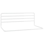 vidaXL Balustradă de protecție pat copii, alb, (76-137)x55 cm, fier vidaXL Balustradă de protecție pat copii, alb, (76-137)x55 cm, fier