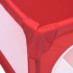 vidaXL Țarc pentru copii cu 2 uși, roșu, țesătură Oxford vidaXL Țarc pentru copii cu 2 uși, roșu, țesătură Oxford