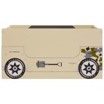 vidaXL Set masă&scaune pentru copii 3 piese model mașină off-road MDF vidaXL Set masă&scaune pentru copii 3 piese model mașină off-road MDF