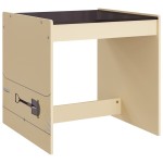 vidaXL Set masă&scaune pentru copii 3 piese model mașină off-road MDF vidaXL Set masă&scaune pentru copii 3 piese model mașină off-road MDF