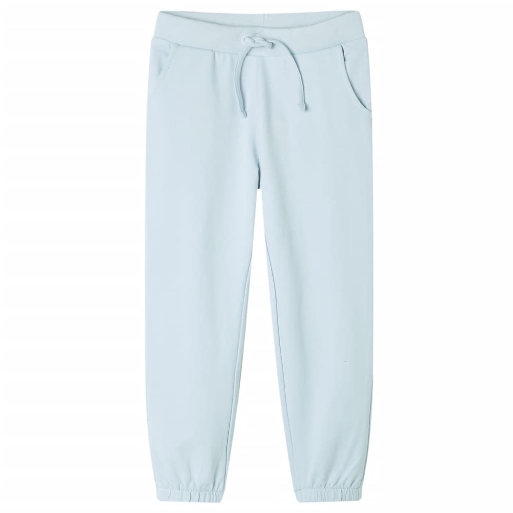 Pantaloni de trening pentru copii, albastru deschis, 128