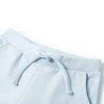 Pantaloni de trening pentru copii, albastru deschis, 128 Pantaloni de trening pentru copii, albastru deschis, 128