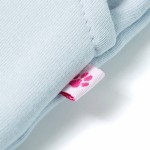 Pantaloni de trening pentru copii, albastru deschis, 140 Pantaloni de trening pentru copii, albastru deschis, 140