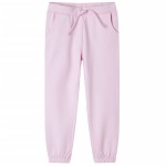 Pantaloni de trening pentru copii, roz deschis, 92 Pantaloni de trening pentru copii, roz deschis, 92
