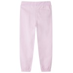Pantaloni de trening pentru copii, roz deschis, 128 Pantaloni de trening pentru copii, roz deschis, 128