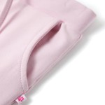 Pantaloni de trening pentru copii, roz deschis, 128 Pantaloni de trening pentru copii, roz deschis, 128
