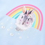 Bluzon pentru copii, albastru deschis, 92