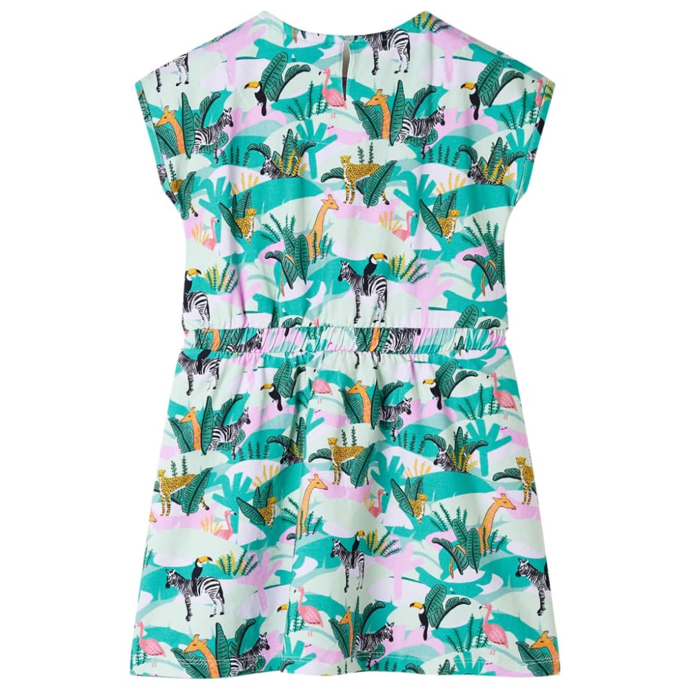 Rochie pentru copii, verde mentă deschis, 104
