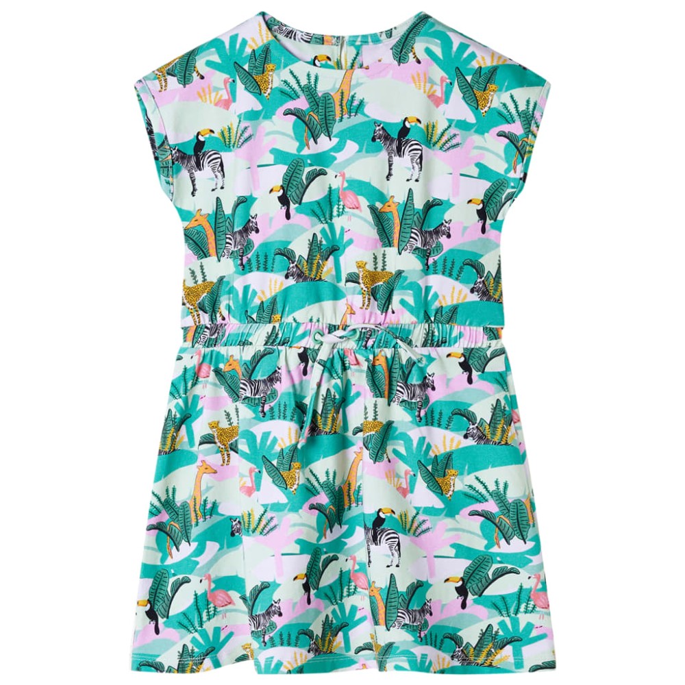 Rochie pentru copii, verde mentă deschis, 104