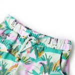 Pantaloni scurți copii cu șnur verde mentă 92 Pantaloni scurți copii cu șnur verde mentă 92