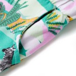 Pantaloni scurți copii cu șnur verde mentă 92 Pantaloni scurți copii cu șnur verde mentă 92