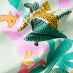Pantaloni scurți copii cu șnur verde mentă 104 Pantaloni scurți copii cu șnur verde mentă 104