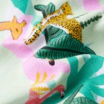 Pantaloni scurți copii cu șnur verde mentă 116 Pantaloni scurți copii cu șnur verde mentă 116