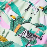 Pantaloni scurți copii cu șnur verde mentă 128 Pantaloni scurți copii cu șnur verde mentă 128