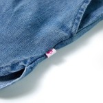 Pantaloni scurți pentru copii, albastru denim, 104