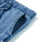 Pantaloni scurți pentru copii, albastru denim, 140