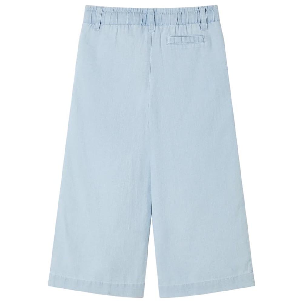 Pantaloni pentru copii, albastru denim pal, 104